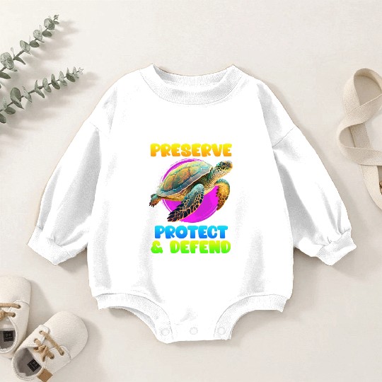 Save Nature protected species Environment Baby Romper Sweatshirts