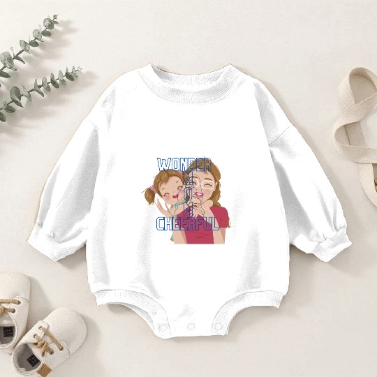 Wonder Mum Baby Romper Sweatshirts