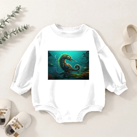 Mechanical Jellyfish Baby Romper Sweatshirts