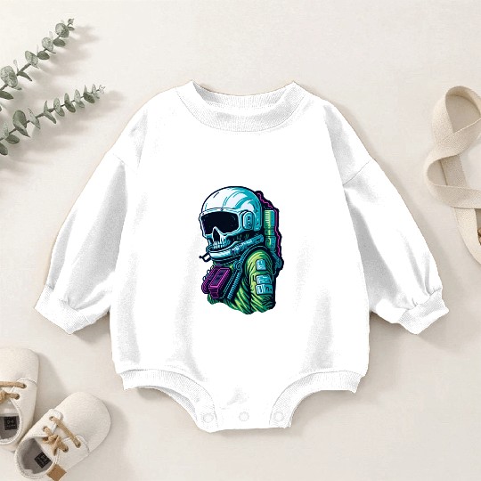 Cyberpunk Space Explorer Baby Romper Sweatshirts