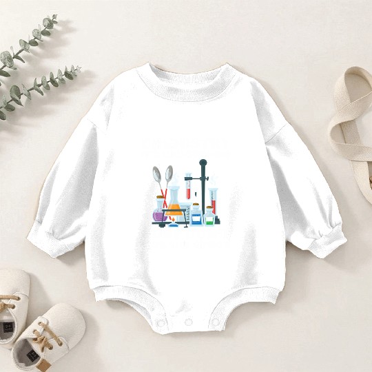 Chemist Chemistry It'S Like Cooking Scientist Baby Romper Sweatshirts