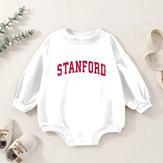 Stanford California Ca Sports Red Baby Romper Sweatshirts