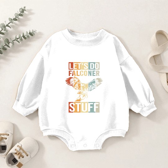 Falconer Stuff Falcon Lover Falconry Baby Romper Sweatshirts