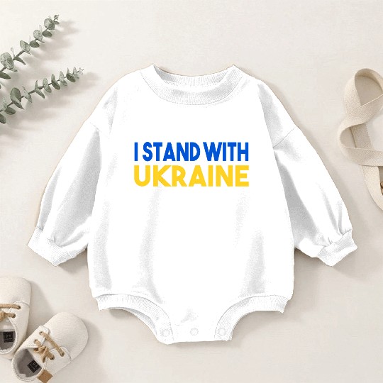 Ukraine Flag I Stand With Ukraine Mens Baby Romper Sweatshirts