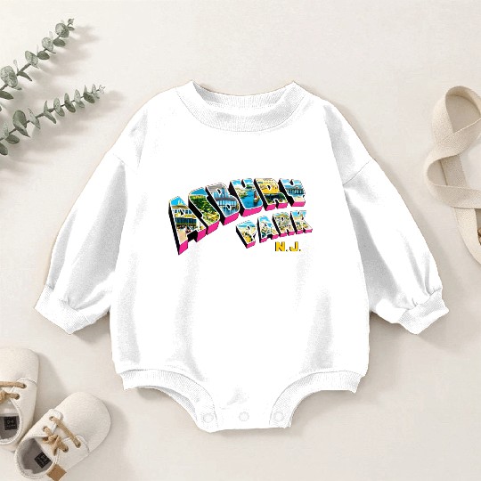 Asbury Park New Jersey Nj Baby Romper Sweatshirts
