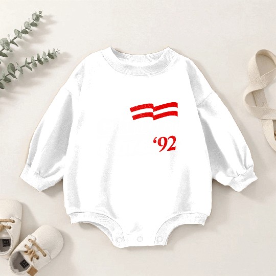 Clinton Gore Bill Clinton 92 Elect Baby Romper Sweatshirts