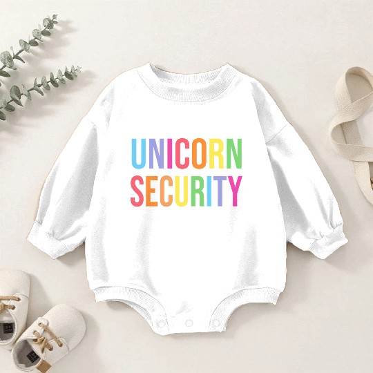 Uorn Security Dad Mom Daughter Baby Romper Sweatshirts