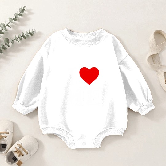 I Love Me Heart Maine Baby Romper Sweatshirts