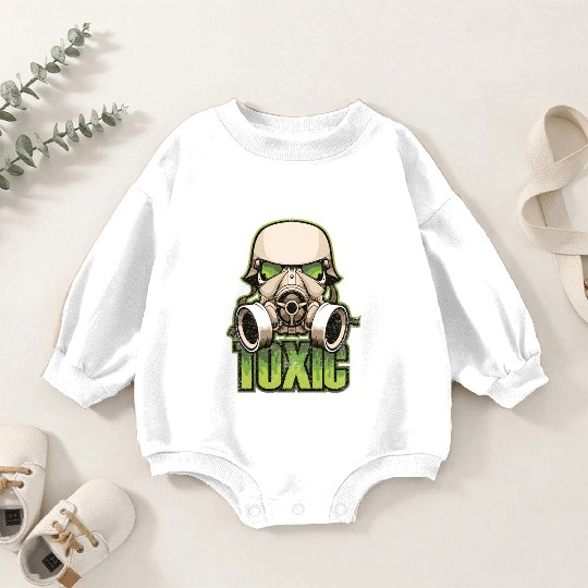 Toc Green Military And Safety Gas Baby Romper Sweatshirts