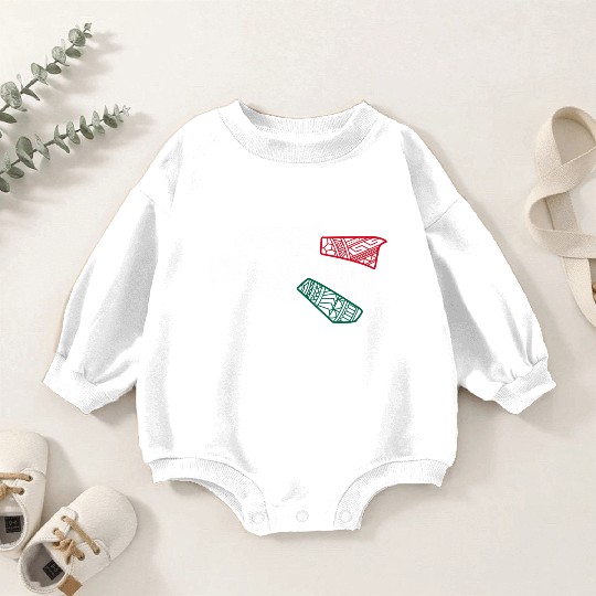 Meco Flag - Mecan Eagle Aztec Style - Hecho Baby Romper Sweatshirts