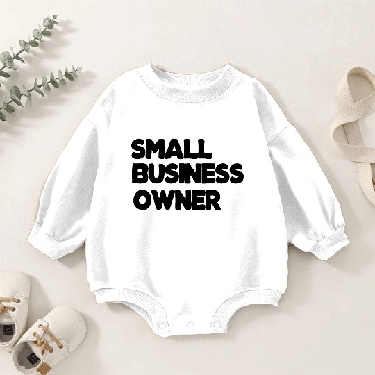 Small Business Owner Baby Romper Sweatshirts