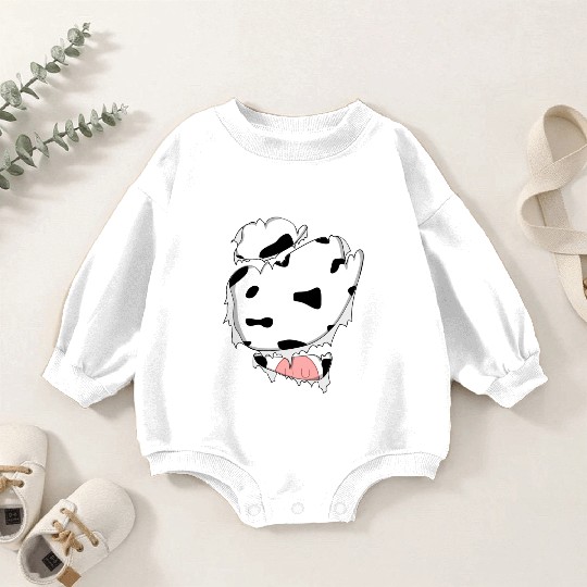 Funny Halloween Cool Funny Halloween For Cow Lover Baby Romper Sweatshirts