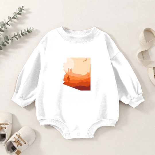 Caving Cave Creek Arizonna For Caveman Hiker Baby Romper Sweatshirts