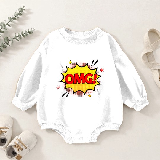 OMG design Baby Romper Sweatshirts