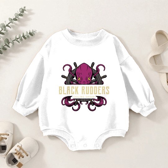 Octopus Monster And Sailing Club Baby Romper Sweatshirts