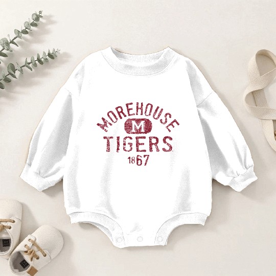 Morehouse Maroon Tigers Vintage 1867 Baby Romper Sweatshirts