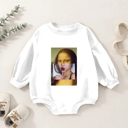 Mona Lisa Lollipop Mona Lisa Baby Romper Sweatshirts