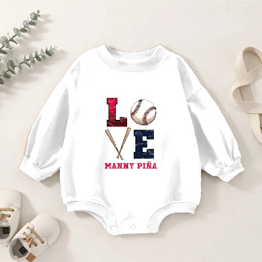 Love Ny A Ny A Atlanta Mlbpa Baby Romper Sweatshirts