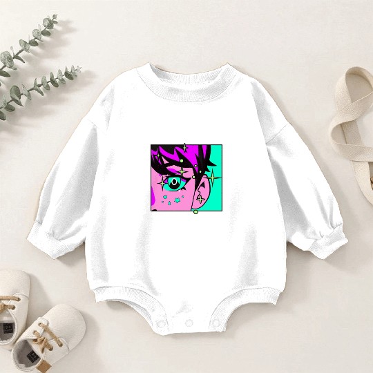 Work a Little the Whole Shift Funny Anime Lover Hu Baby Romper Sweatshirts