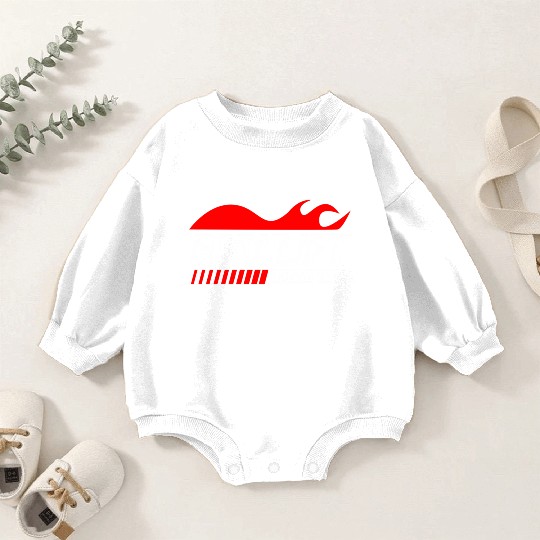 Forklift Racing Team Baby Romper Sweatshirts