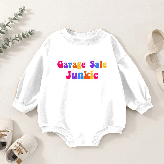 Garage Sale Junkie ice cream Baby Romper Sweatshirts