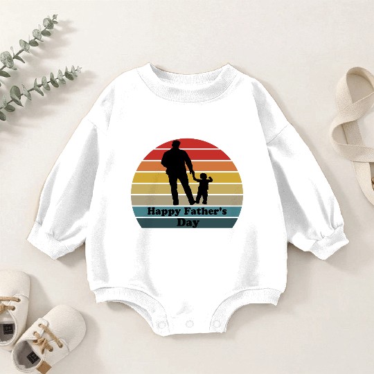 Father's Day Baby Romper Sweatshirts