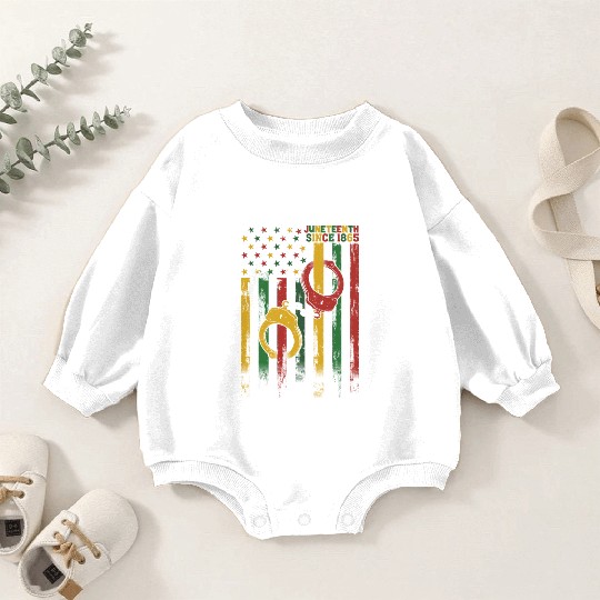 Juneteenth since 1865 Baby Romper Sweatshirts