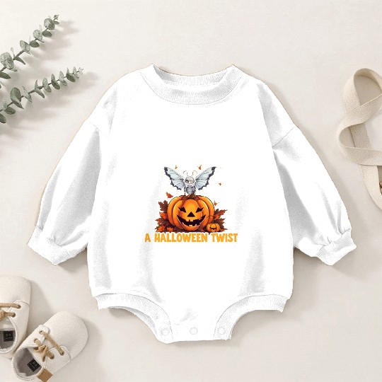 Butterfly Halloween Trick Or Treat Insect Lover Baby Romper Sweatshirts