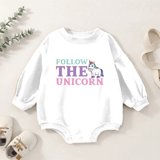 Unicorn Baby Romper Sweatshirts