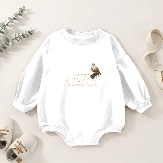 Falconry Bird Falcon Hunting Falconer Baby Romper Sweatshirts