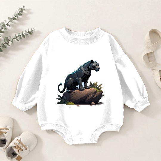 black panther Baby Romper Sweatshirts