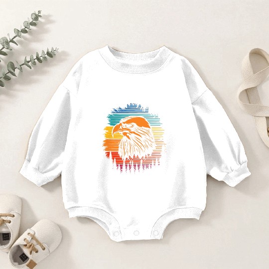Falconry Bird Falcon Hunting Falconer Baby Romper Sweatshirts
