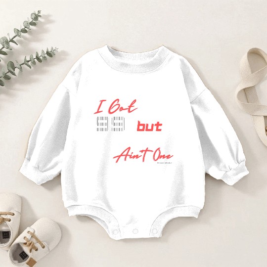 99 Problems But Baseball Ain't One Baby Romper Sweatshirts