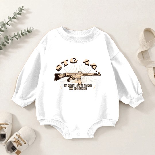 Sturmgewehr 44 Assalt Rifle | World War 2 Weapon Baby Romper Sweatshirts
