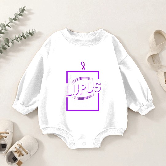 Lupus Catch Survivor Warrior Baby Romper Sweatshirts