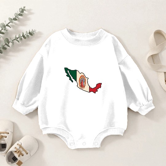 Our Lady Of Guadalupe Virgin Mary Baby Romper Sweatshirts