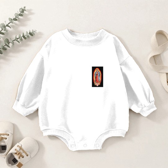 Our Lady Of Guadalupe Virgin Mary Baby Romper Sweatshirts