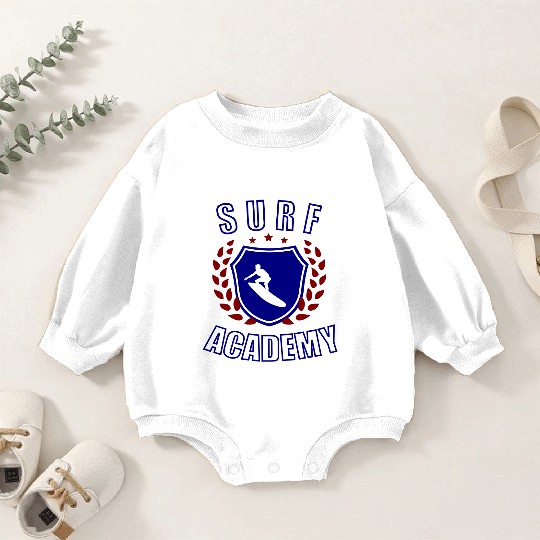 Surf Academy Baby Romper Sweatshirts