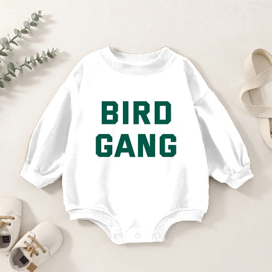 Bird Gang Baby Romper Sweatshirts