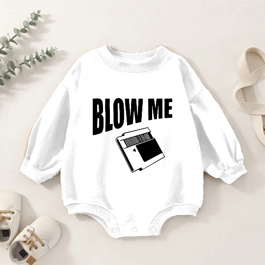 Blow Me Video Game Baby Romper Sweatshirts