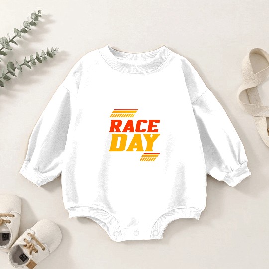 It's Race Day Y'All Baby Romper Sweatshirts