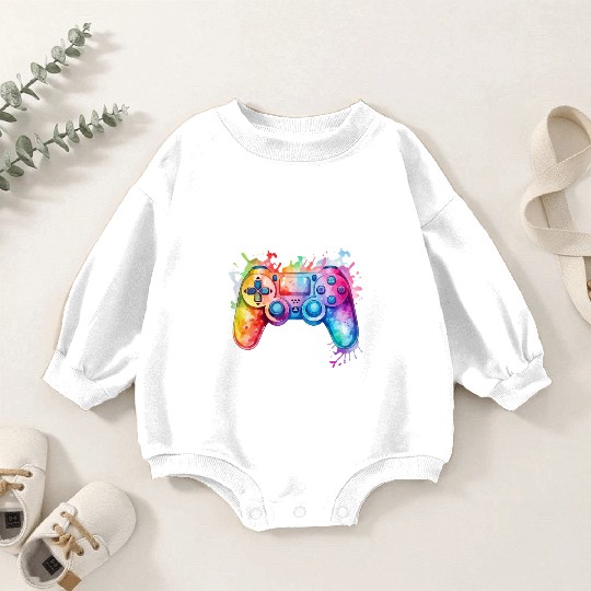2ND Grade Level Unlocked Back to School Video Game Baby Romper Sweatshirts