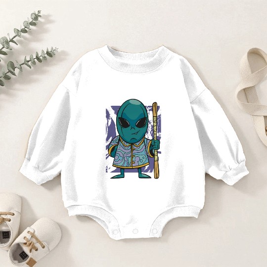 Dwarf Alien Monk Baby Romper Sweatshirts