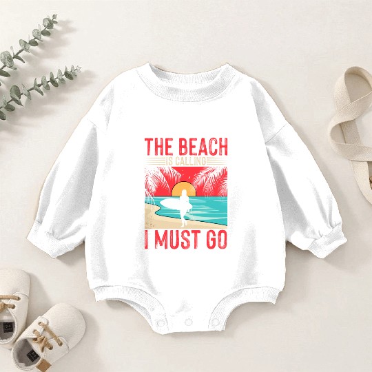 Tropical Paradise Baby Romper Sweatshirts