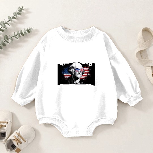 george washington teshirt Baby Romper Sweatshirts
