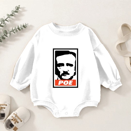 Edgar Allan Poe Baby Romper Sweatshirts