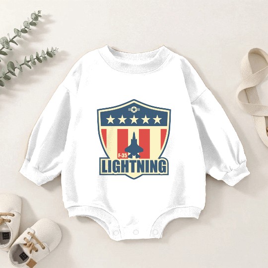 F35 Lightning boy Copy Copy Baby Romper Sweatshirts