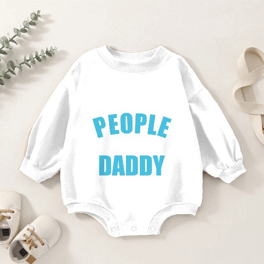 My favorite people call me daddy stars Baby Romper Sweatshirts