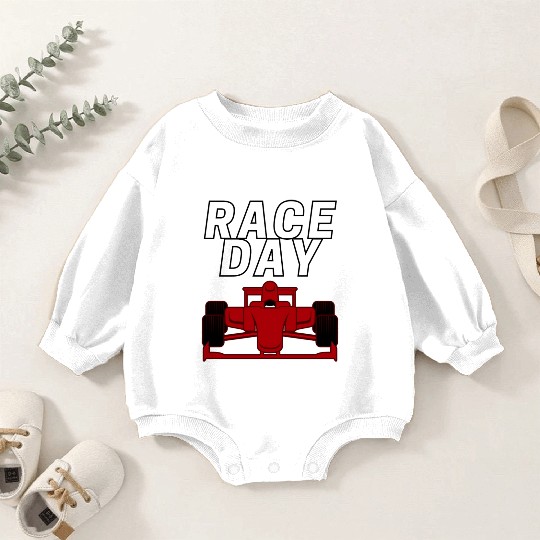 Race Day tumblr Baby Romper Sweatshirts