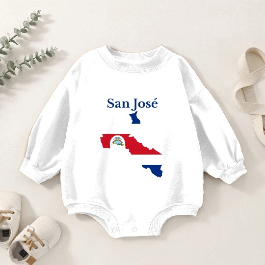 San Jose Province Costa Rica Baby Romper Sweatshirts